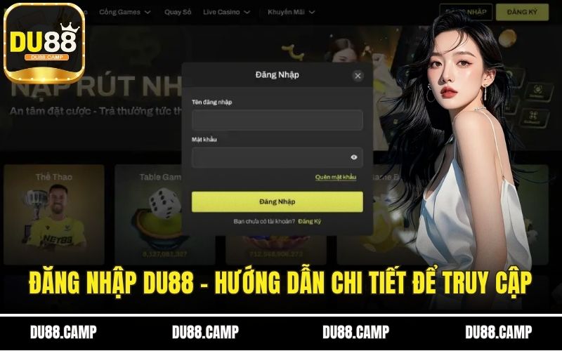 Đăng nhập Du88